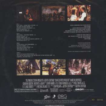 2LP John Barry: Dances With Wolves (Original Motion Picture Soundtrack) LTD | NUM