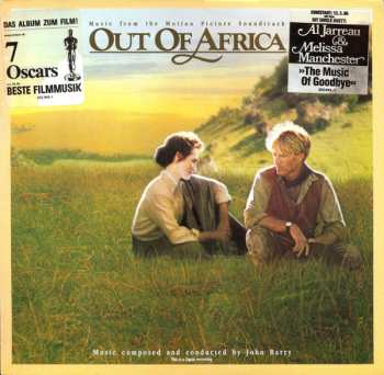 LP John Barry: Out Of Africa (Music From The Motion Picture Soundtrack)