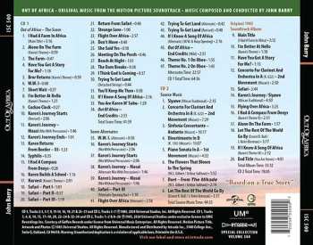 2CD John Barry: Out Of Africa (Expanded Original Music From The Motion Picture Soundtrack) LTD