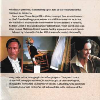 CD John Barry: Somewhere In Time (Expanded Original Soundtrack) LTD