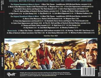 CD John Barry: Zulu - Original Motion Picture Soundtrack