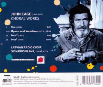 CD John Cage: John Cage: Choral Works