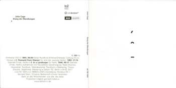 3CD/Box Set John Cage: Klang Der Wandlungen LTD