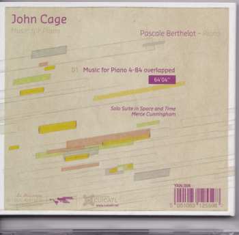 CD John Cage: Music For Piano 4-84 Overlapped