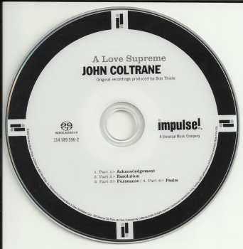 SACD John Coltrane: A Love Supreme
