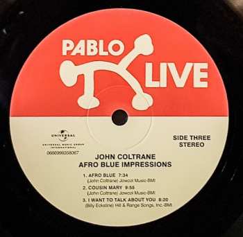 2LP John Coltrane: Afro Blue Impressions