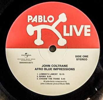 2LP John Coltrane: Afro Blue Impressions