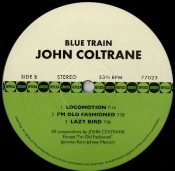 LP/CD John Coltrane: Blue Train