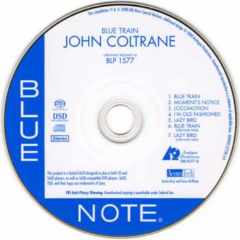SACD John Coltrane: Blue Train