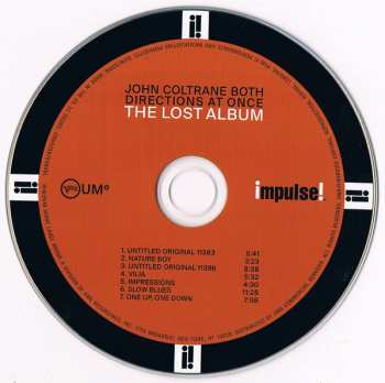 CD John Coltrane: Both Directions At Once: The Lost Album