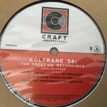 8LP/Box Set John Coltrane: Coltrane '58: The Prestige Recordings