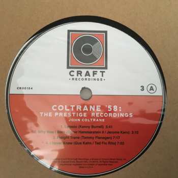8LP/Box Set John Coltrane: Coltrane '58: The Prestige Recordings