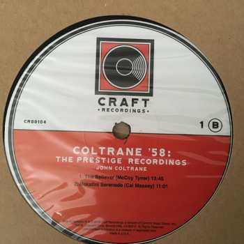 8LP/Box Set John Coltrane: Coltrane '58: The Prestige Recordings