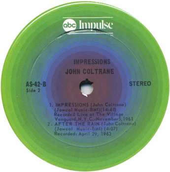 LP John Coltrane: Impressions