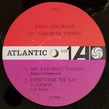 LP John Coltrane: My Favorite Things
