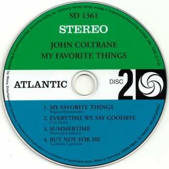 2CD John Coltrane: My Favorite Things DLX