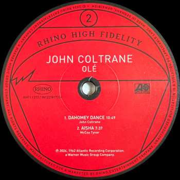 LP John Coltrane: Olé Coltrane LTD | NUM
