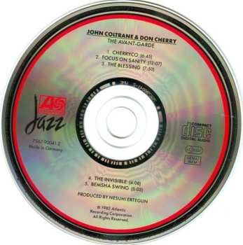 CD John Coltrane: The Avant Garde