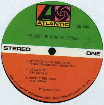 LP John Coltrane: Duke Ellington & John Coltrane