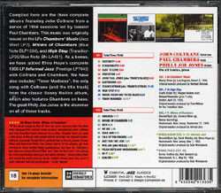 2CD John Coltrane: The Complete Paul Chambers Sessions