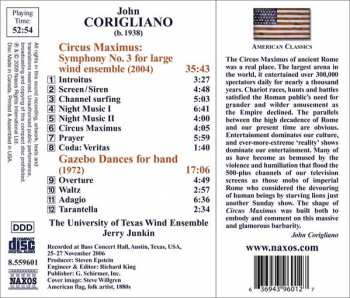 CD Jerry Junkin: Circus Maximus / Gazebo Dances