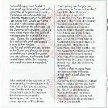 CD John D. Loudermilk: Sittin' In The Balcony