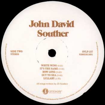 LP John David Souther: John David Souther