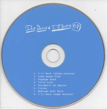 CD John Davis: I'll Burn E.P.