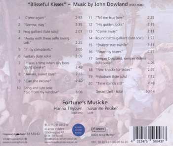 CD John Dowland: Blisserful Kisses