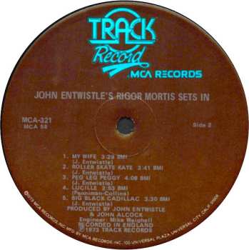 LP John Entwistle: Rigor Mortis Sets In
