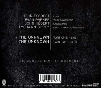 CD John Escreet: The Unknown (Live In Concert)