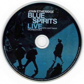 CD John Etheridge: Blue Spirits Live