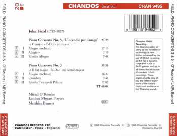 CD John Field: Piano Concertos Vol 3: No. 3 In E Flat Major / No. 5 In C Major 'L'Incendie Par L'Orage'