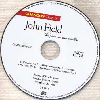 4CD/Box Set John Field: The Piano Concertos