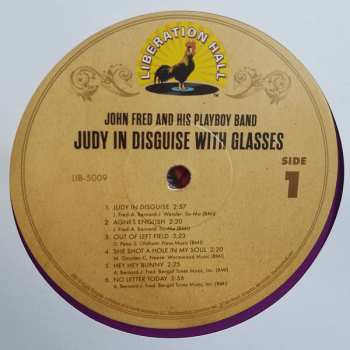 LP John Fred & His Playboy Band: Judy in Disguise with Glasses LTD