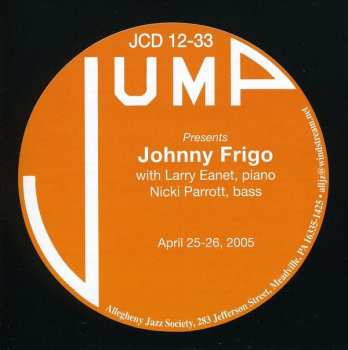 CD John Frigo: Jump Presents Johnny Frigo