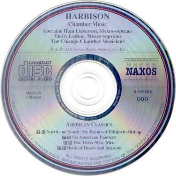 CD John Harbison: Chamber Music
