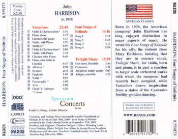 CD Janine Jansen: Four Songs Of Solitude · Variations · Twilight Music