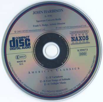 CD Janine Jansen: Four Songs Of Solitude · Variations · Twilight Music