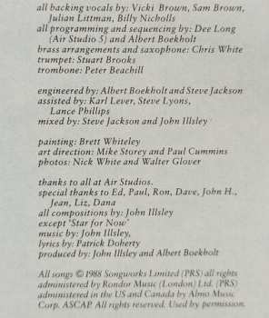 LP John Illsley: Glass