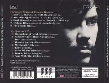 CD John Kay: Forgotten Songs & Unsung Heroes/My Sportin' Life