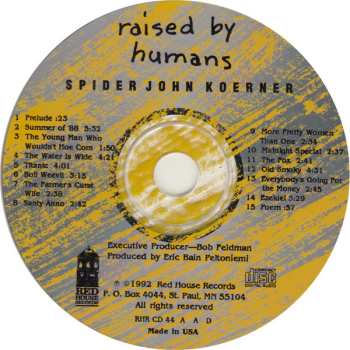 CD John Koerner: Raised By Humans