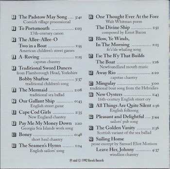 CD John Langstaff: Blow, Ye Winds, In The Morning (A Celebration Of The Sea)