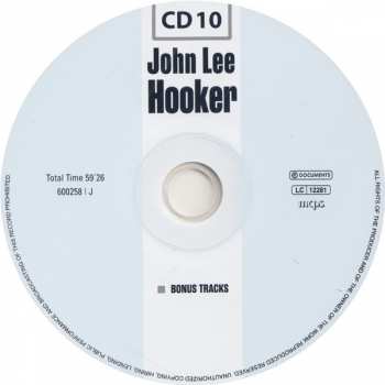 10CD John Lee Hooker: 16 Original Albums & Bonus Tracks