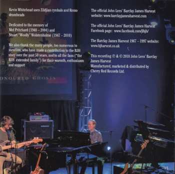 2CD/DVD John Lees' Barclay James Harvest: The 50th Anniversary Concert