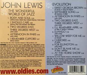 2CD John Lewis: The Wonderful World Of Jazz / Evolution 