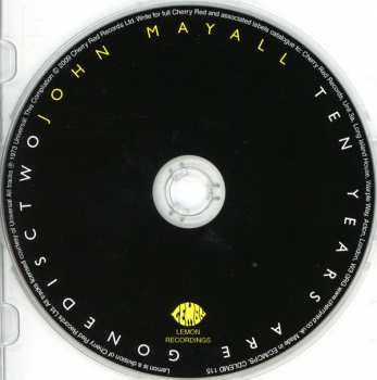 2CD John Mayall: Ten Years Are Gone