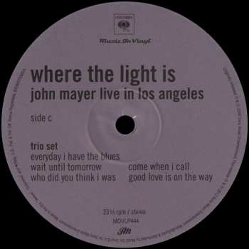 4LP/Box Set John Mayer: Where The Light Is: John Mayer Live In Los Angeles