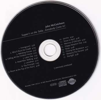 CD John McCutcheon: Supper's On The Table... Everybody Come In