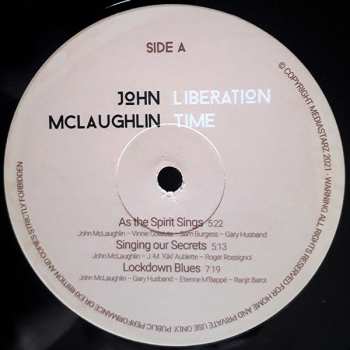LP John McLaughlin: Liberation Time